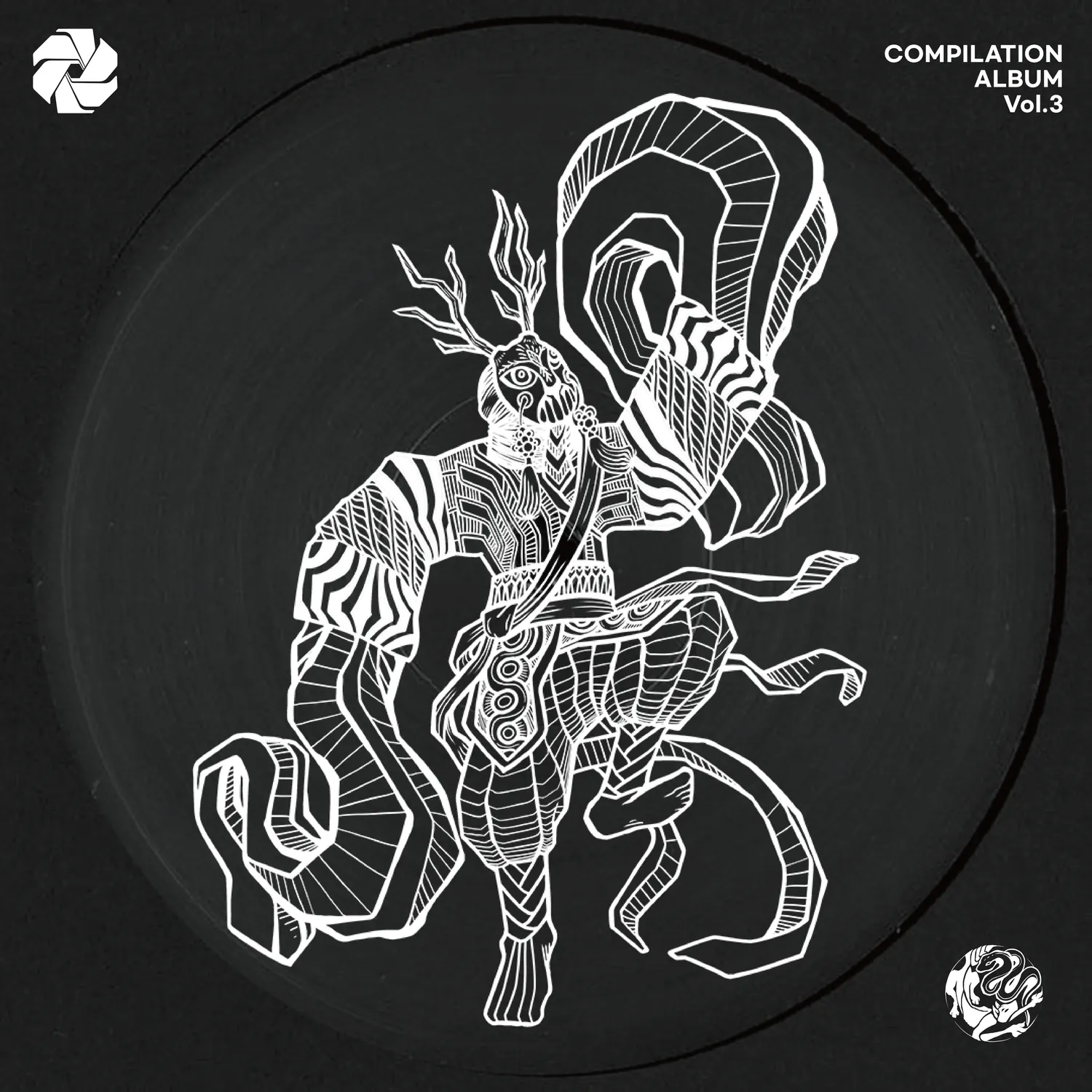 래이부 : 개판 아즈텍 문명 미술에서 영감을 받아 그린 샤먼 Korean Rave : Unleash the PA'AN Drawing of a Shaman inspired by Aztec art