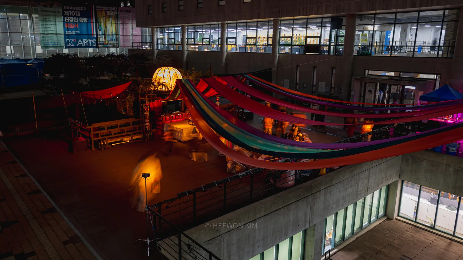 래이부 : 뜀박 무대 미술 Korean Rave : PULSE Stage Design